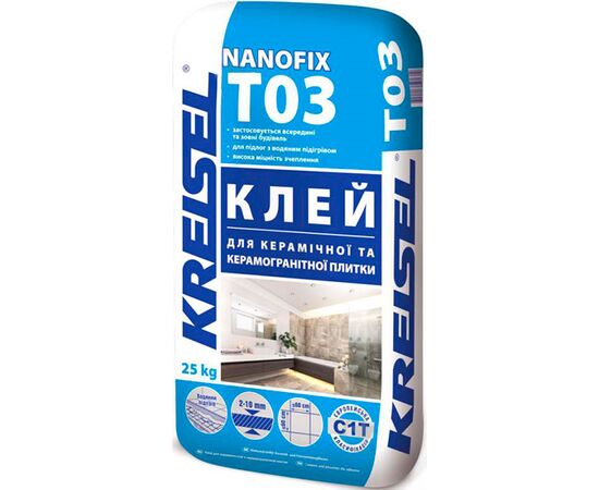 Tile adhesive Kreisel Nanofix T03 25 kg