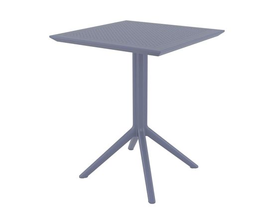 Table gray Sky Pearl 74x60 cm