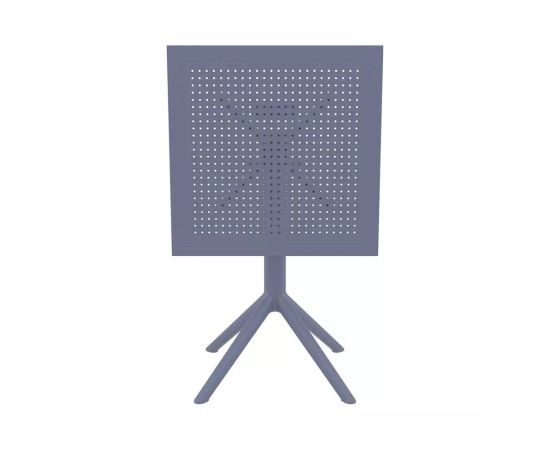 Стол серый Sky Pearl 74x60 см