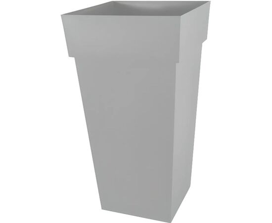 ქოთანი პლასტმასის EDA Plastiques POT TOSCANE XXL CARRE 98ლ 44 x 44 x 80,5სმ