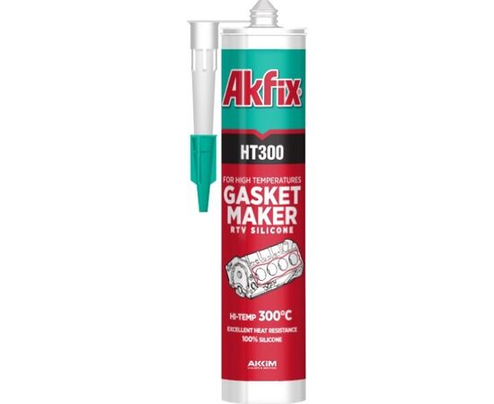 Heat-resistant Sealant Akfix SA075 310 ml red