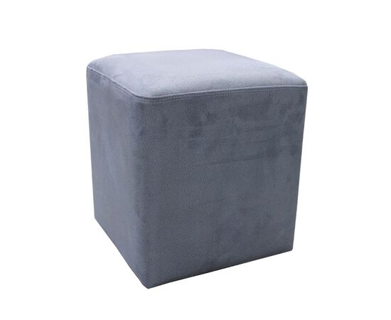 Pouf alcantara 34х40 light blue