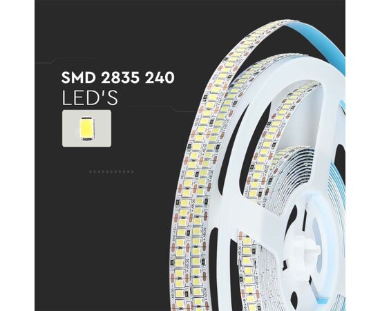 ლენტი LED V-TAC LS 212165 SMD2835 240 18W 4000K IP20