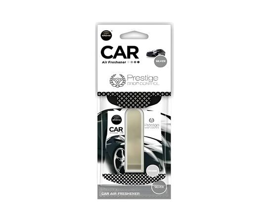 არომატიზატორი Aroma Car PRESTIGE DROP CONTROL Silver