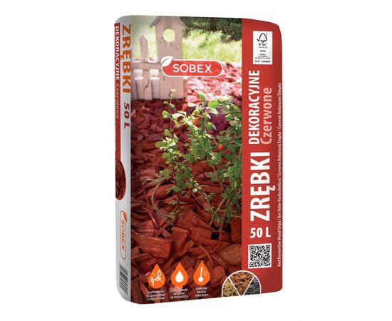 Mulch Sobex Kora 50 l red