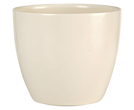 Ceramic flower pot Scheurich 920/37 Cover pot creme