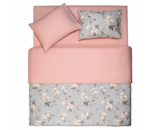 Bed linen set Ardesto Gloria ART2022FP 100%cotton 200x220cm pink