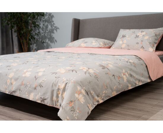 Bed linen set Ardesto Gloria ART2022FP 100%cotton 200x220cm pink