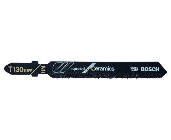 Лобзиковые пилки BOSCH T 130 RIFF, HM, 170x55x2 mm 3 шт