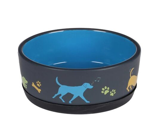 Миска керамическая Flamingo DOG CORI BLUE RO