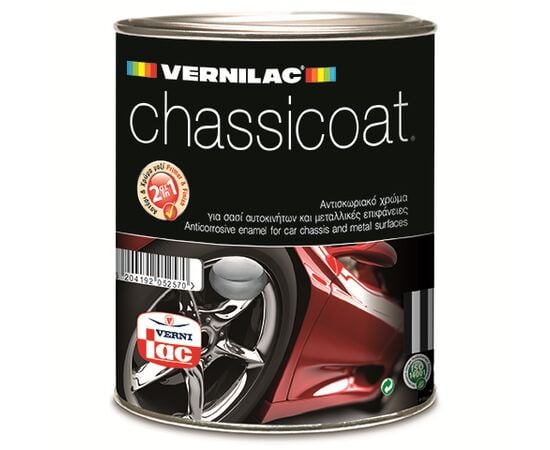 Oil paint Vernilac Chassicoat 2.5 l black