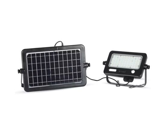 Spotlight with solar panel V-TAC LED Solar Floodlight 8674 IP65 4000K 10W