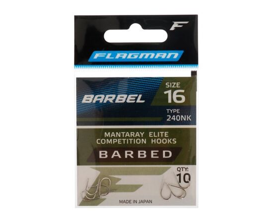 Hook Flagman Barbel №16 10 pcs