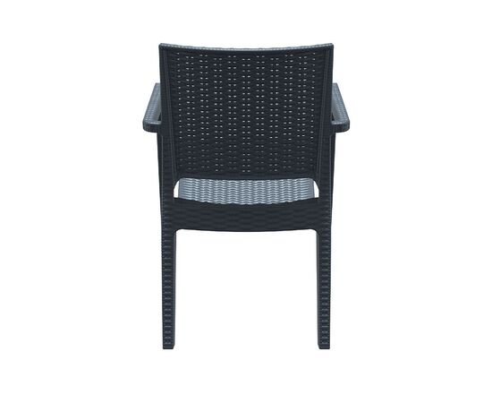 Armchair dark grey Ibiza 87x59x58 cm