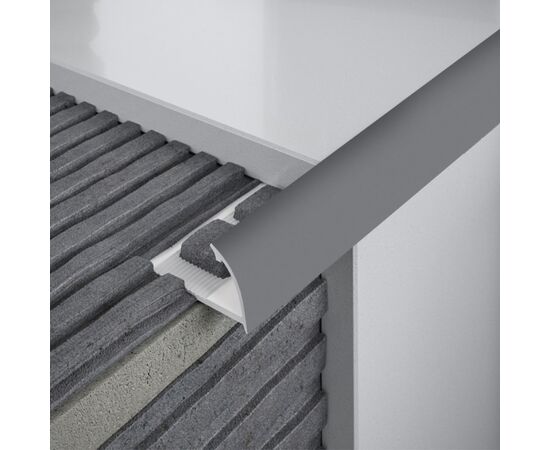 External corner SALAG 019033 PCV 9mm/2,50m grey