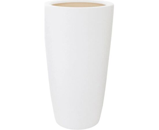 Pot Ceramic Oriana Kashpo 17,0L CYLINDER SILK WHITE