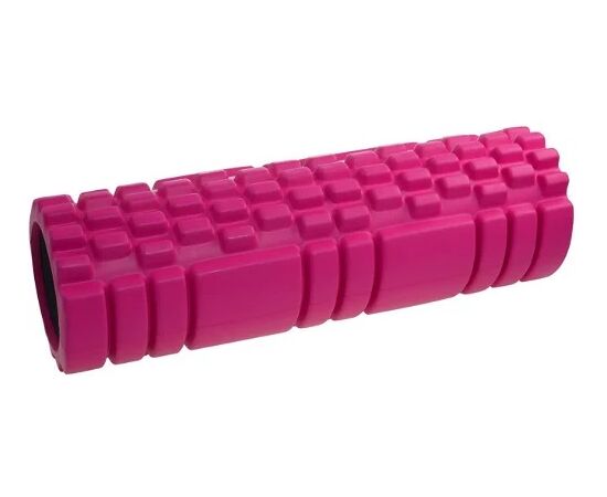 როლერი მასაჟისთვის LifeFit Yoga roller A11 45x14 სმ ვარდისფერი