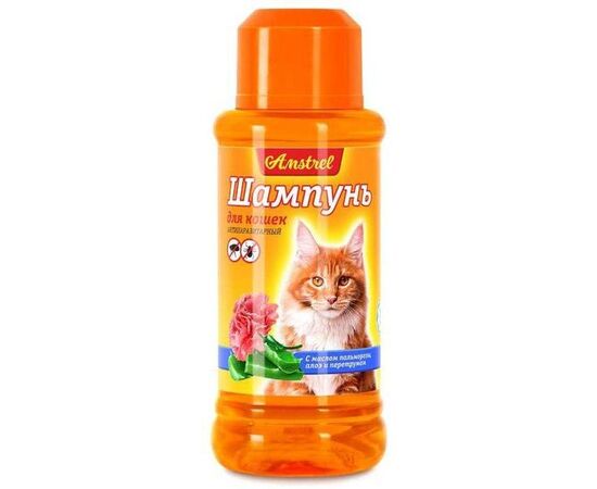 Cat shampoo antiparasitic Amstrel 120ml 001490