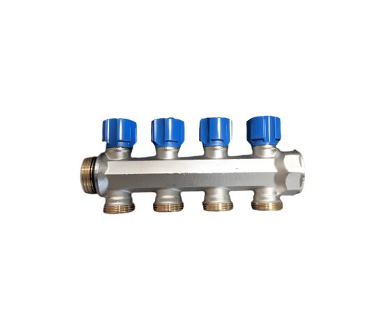 Manifold IVAR 1"X16X4 ways blue (507322NB)