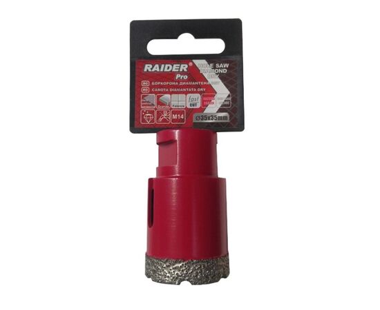 გვირგვინი ალმასის Raider Dry RD M14 35 მმ (157847)