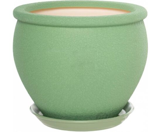 Flower Pot Ceramic Vietnam N2 Olive Silk