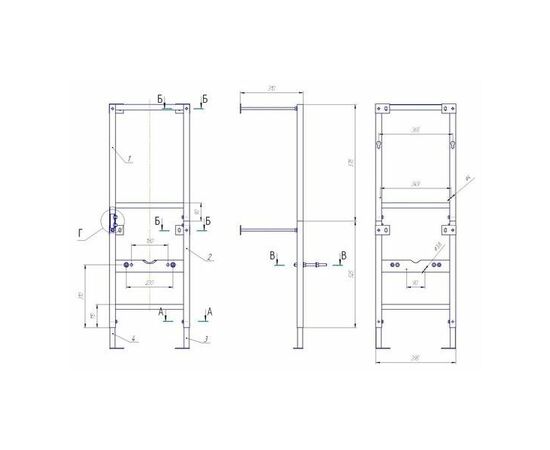 Комплект Cersanit Delfi TPL Leon New