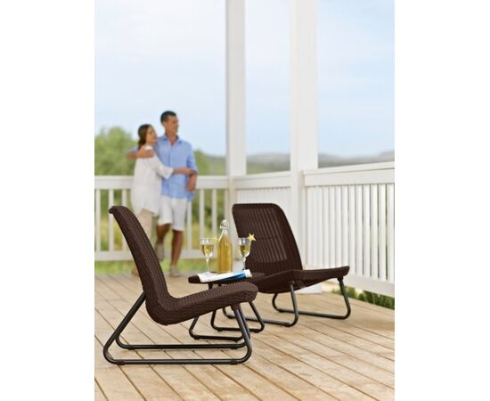 კომპლექტი ბაღის ავეჯის Rio Patio set whisky brown