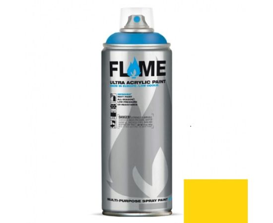 Paint-spray FLAME FB104 yellow 400 ml