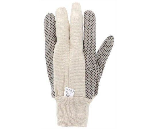 Gloves PVC cotton Eurotechnique 9-10 4165