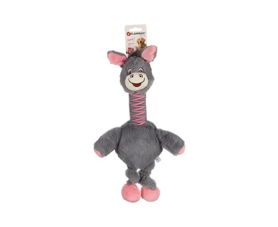 Toy dog Flamingo DT NOZE DONKEY GRAY 50cm