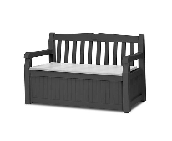 სკამი ბაღის Keter Garden Bench Eden 265 L ანტრაციტი