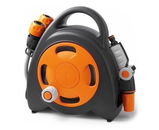 Mini reel with hose and accessories GF Aquabag Maxi GF80005606 11.5 m orange