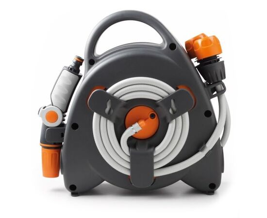 Mini reel with hose and accessories GF Aquabag Maxi GF80005606 11.5 m orange