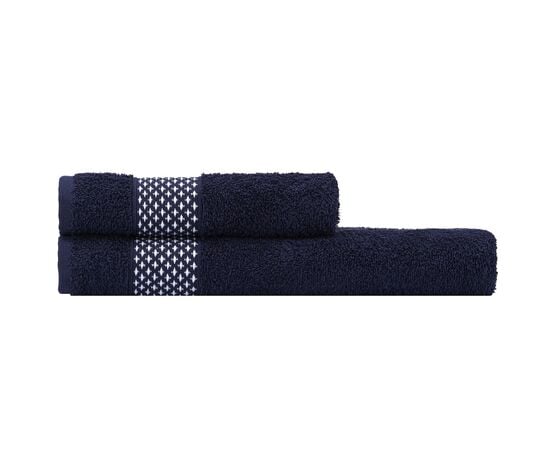 Towel set Ardesto ART2557IN 100%cotton 2pcs blue