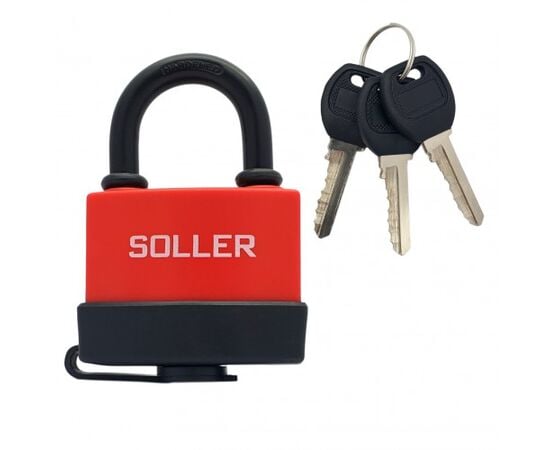 All-weather padlock Soller 113-055 376-63 63 mm