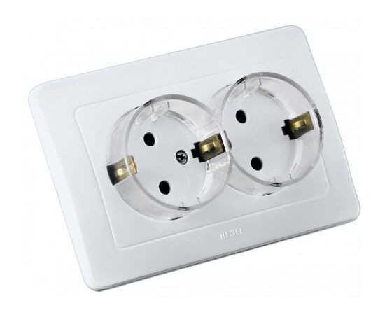 Socket white HEGEL ALFA РС16-381