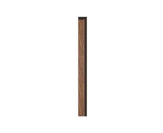 Left end trim VOX Profile Linerio M-Line Mocca 2650x42x12 mm