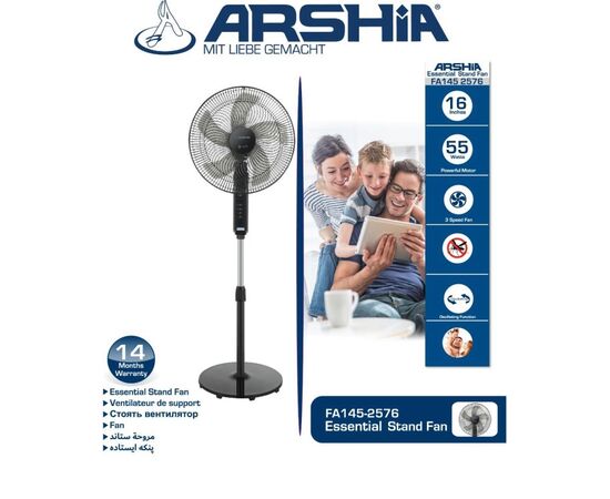 Fan ARSHIA FA145-2576 55W