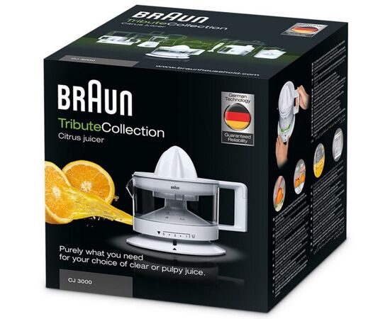 Juicer Braun CJ3000WH 20W