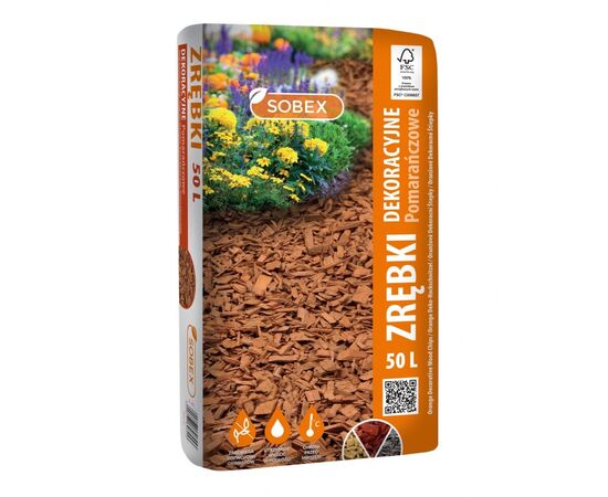 Mulch Sobex Kora 50 l orange