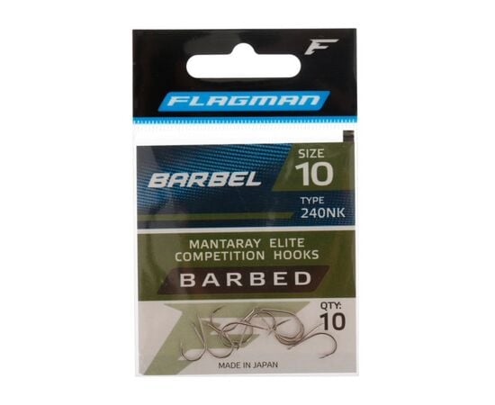 Hook Flagman Barbel №10 10 pcs