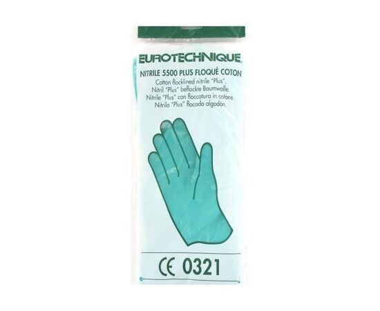 Chemical gloves EPA T9 green