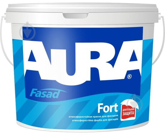 საღებავი აკრილის AURA Fasad Fort TR  9ლ