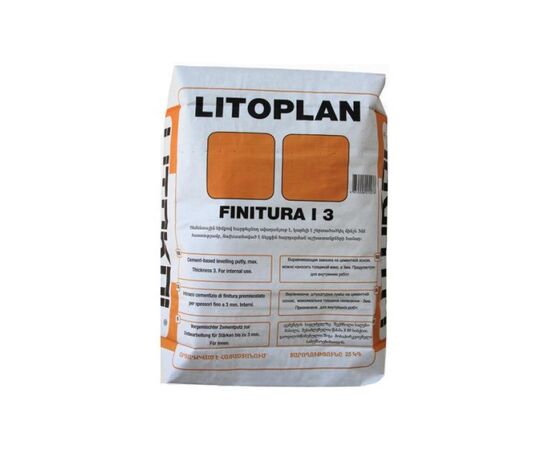 ბათქაში ფასადის Litokol LITOPLAN FINITURA I3 25 კგ