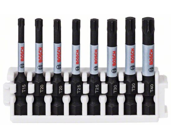 Impact bits, set Bosch Impact Control 50 mm 8 pcs