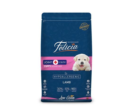 Dry food for puppy Felicia lamb 3kg