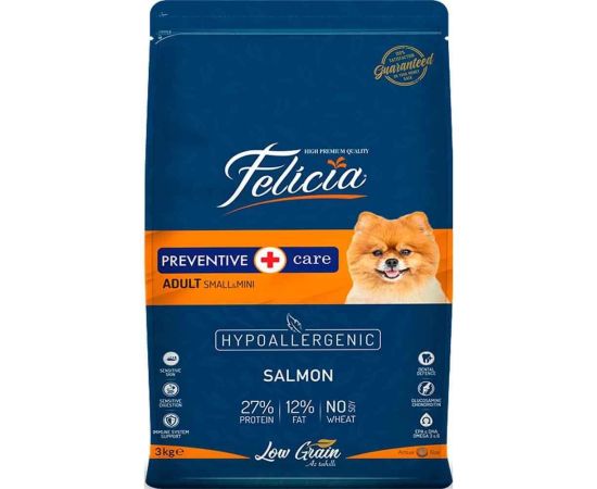 Dry food for dog Felicia salmon 3kg