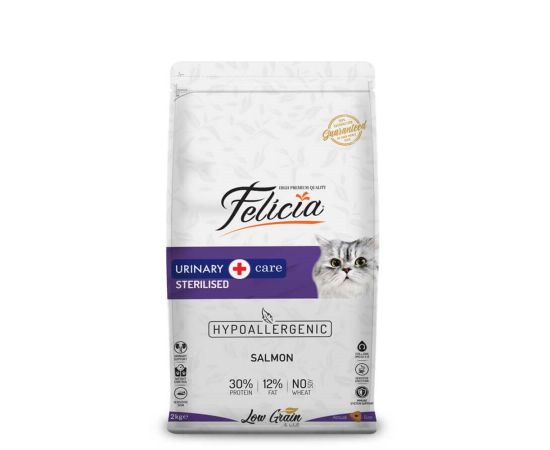 Dry food for sterile cats Felicia salmon 2kg