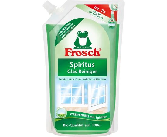 Glass cleaner with alcohol Frosch 950 ml