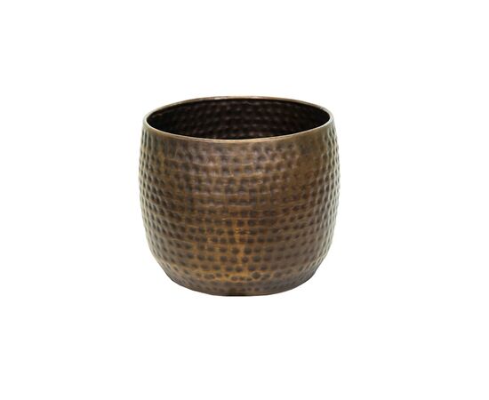 Горшок латунь Mega Collections Nerja Cylinder Brass D52H41